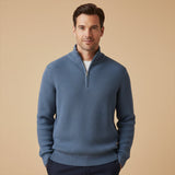 Men's Cashmere Half Zip Sweater | Premium Comfort, Sophisticated Style