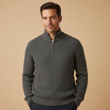 Men's Cashmere Half Zip Sweater | Premium Comfort, Sophisticated Style