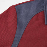 Men's Quarter Zip Jumper – Textured Hardwearing Layering Top