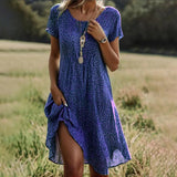 Boho Summer Dress | Flowing Comfort with Effortless Style