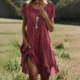 Boho Summer Dress | Flowing Comfort with Effortless Style