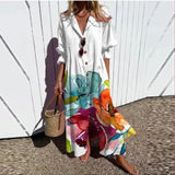 Floral Maxi Dress | Flowing Elegance, Garden Romance