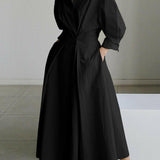 Timeless Elegance Dress | Structured Flow, Effortless Sophistication