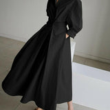 Timeless Elegance Dress | Structured Flow, Effortless Sophistication
