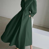 Timeless Elegance Dress | Structured Flow, Effortless Sophistication