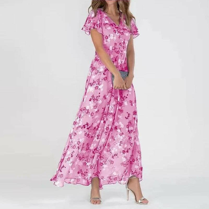 Tummy Control Maxi Dress | Flattering Silhouette, Elegant Comfort