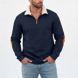 Men's Soft Quarter Zip Pullover – Cosy Warm Casual Jumper