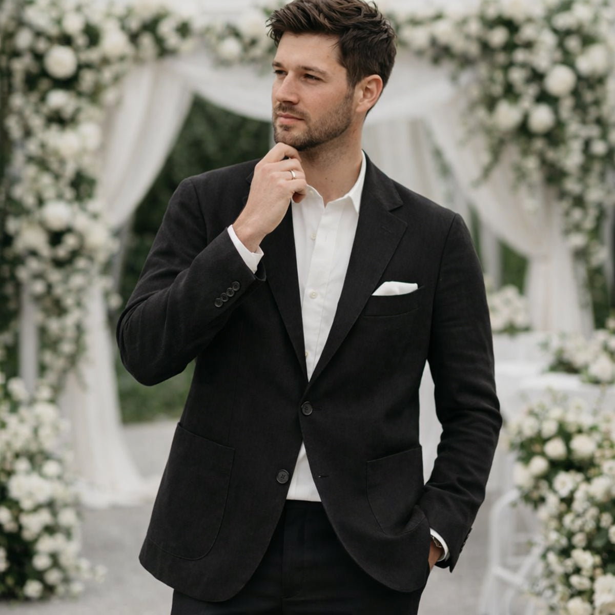 Summer Wedding Blazer Men | Lightweight Linen Comfort