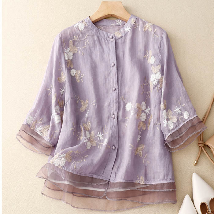 Floral Chic Blouse | Timeless Elegance Meets Effortless Comfort