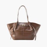 Structured Shopper Bag with Gold-Tone Hardware | Refined Utility, Timeless Style
